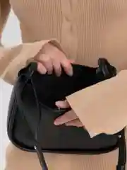 Черный сумка женская, через плечо