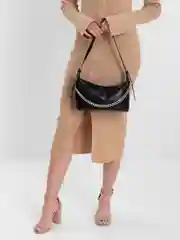 Сумка женская через плечо, черная