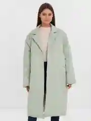 Мятный куртка пальто демисезонное оверсайз