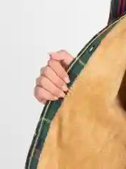 Рубашка в клетку / Рубашка утепленная / рубашка женская