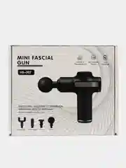 Алый перкуссионный фасциальный мышечный массажер-пистолет для тела MINI FASCIAL GUN HS-007