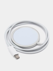 Магнитная беспроводная зарядка для iPhone. MagSafe 15W Apple Iphone, белый