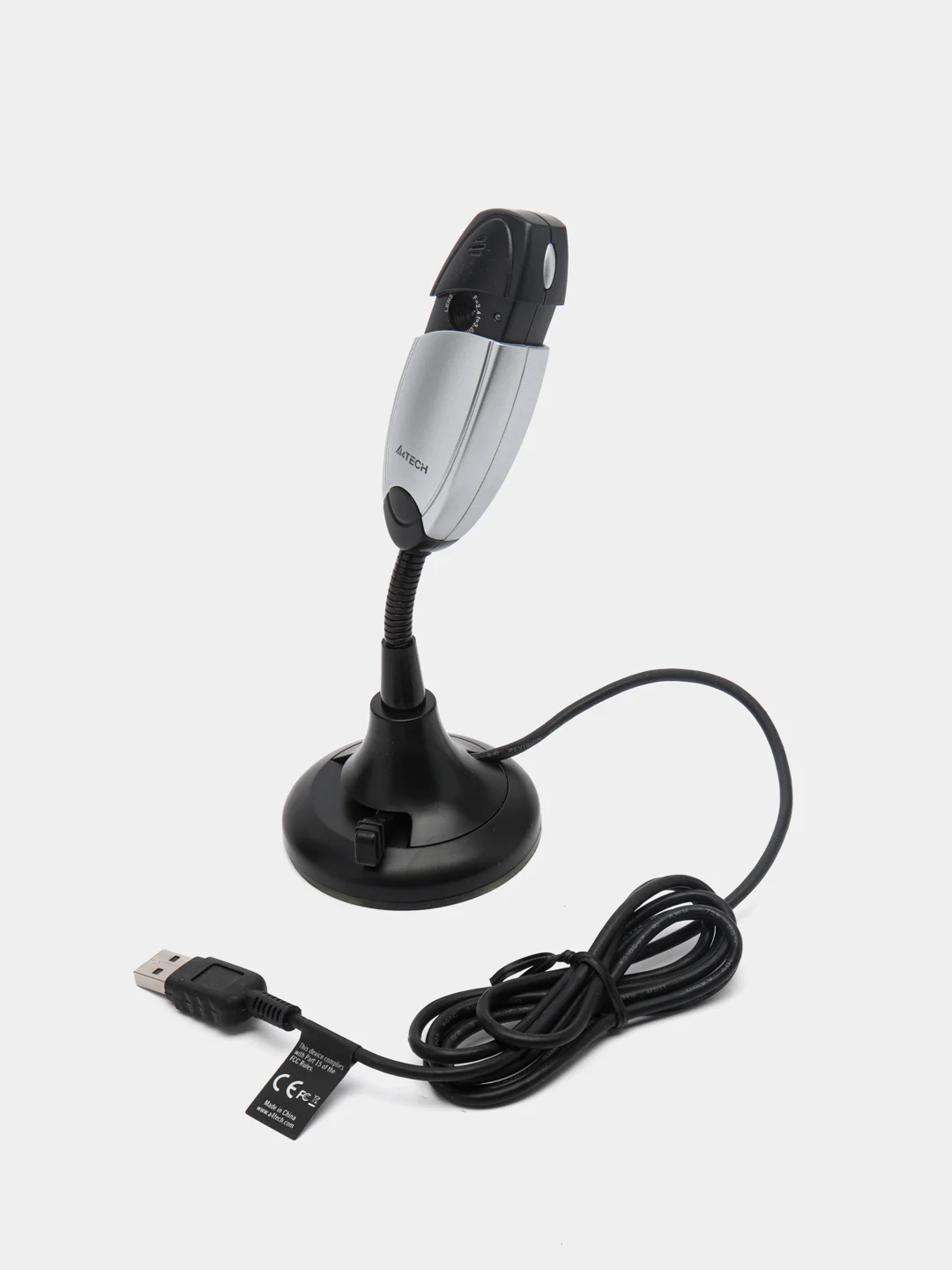 Веб-камера A4TECH PK-635K, черный/серебристый pk-635k (silver+black)