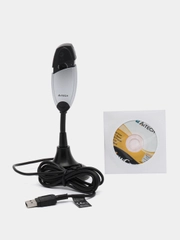Веб-камера A4TECH PK-635K, черный/серебристый pk-635k (silver+black)