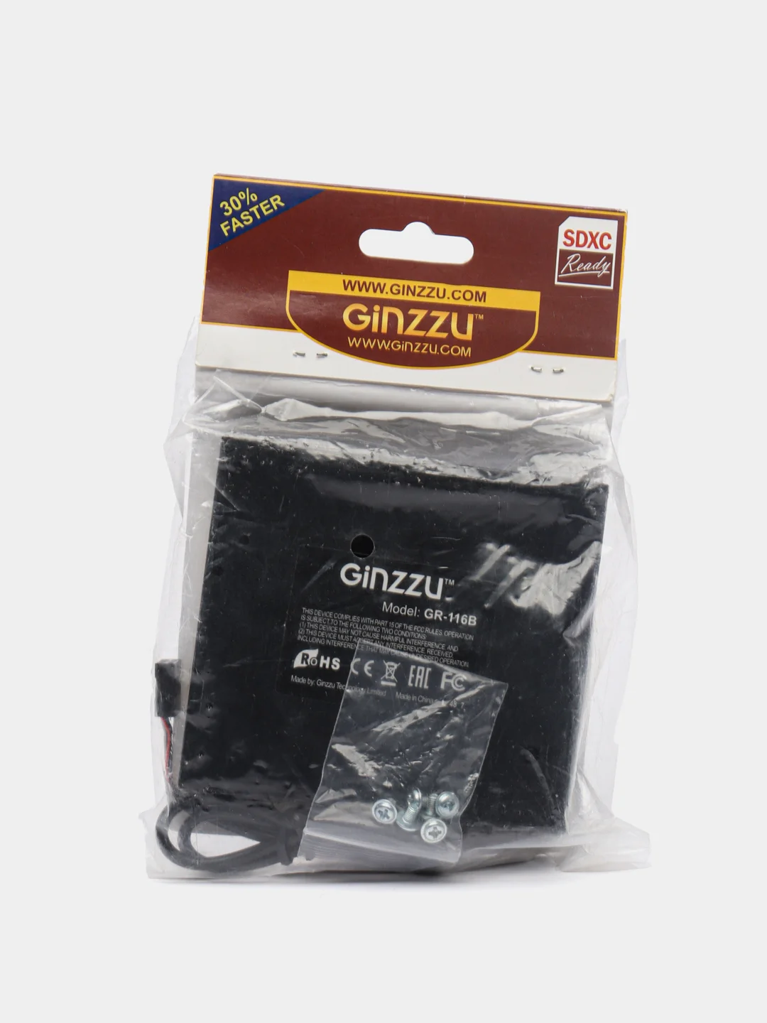 Картридер Ginzzu GR-166B