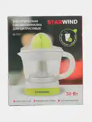 Соковыжималка StarWind SJ 1121, цитрусовая, желтый и прозрачный