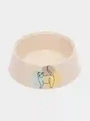 Светло-бежевый миска для кошек, 0,3 л