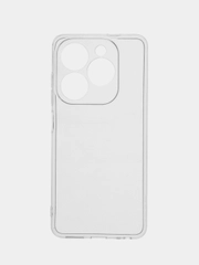 Чехол Infinix Hot 40i, Smart 8, Spark 20 силиконовый, цветной, матовый