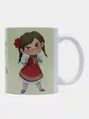 Золотой кружка хамелеон для жены, для подруги, девушки, кружка подарок на 8 марта, кружка прикол