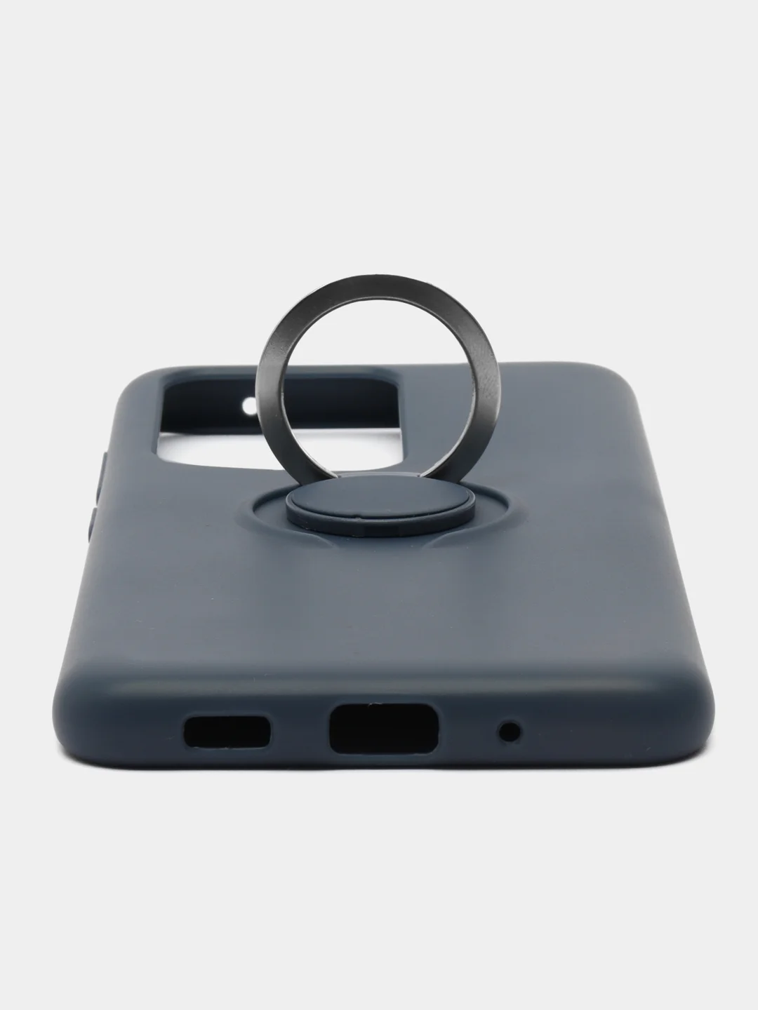 Темно-синий чехол накладка с кольцом RING Samsung A21/S20+/M21A31/A21S/S11+/A41/S20/S11/NOTE10/A91