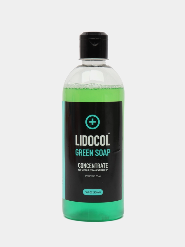 Концентрат антибактериального мыла LIDOCOL GREEN SOAP, 500мл