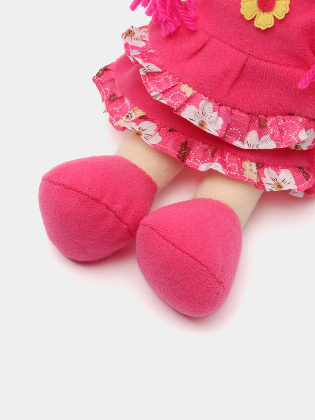 Коралловый кукла мягкая, 25 см