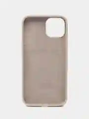 Светло-бежевый чехол Silicone Case для iPhone 14, 14 Plus, 14 Pro, 14 Pro Max, с закрытым низом