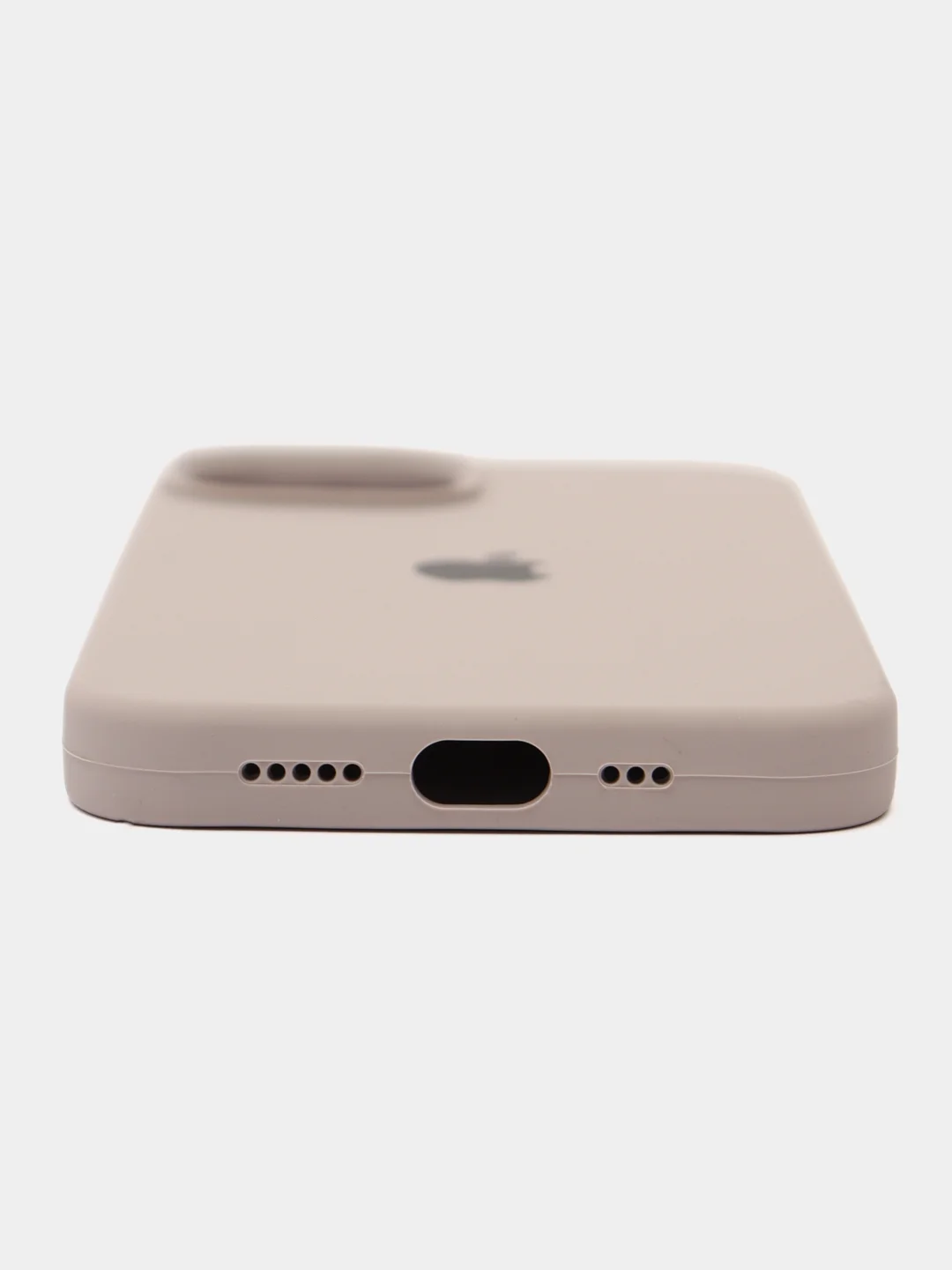 Сиреневый чехол Silicone Case для iPhone 14, 14 Plus, 14 Pro, 14 Pro Max, с закрытым низом