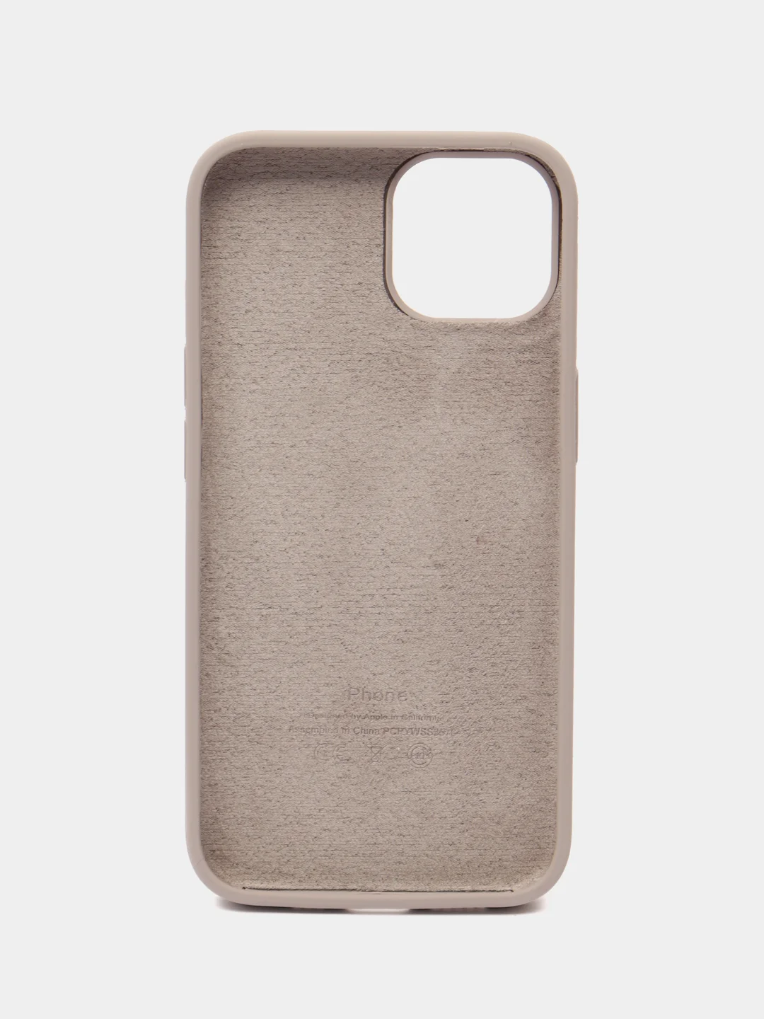 Сиреневый чехол Silicone Case для iPhone 14, 14 Plus, 14 Pro, 14 Pro Max, с закрытым низом