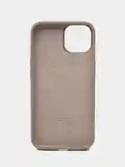 Серый чехол Silicone Case для iPhone 14, 14 Pro, 14 Plus, 14 Pro Max, с закрытым низом