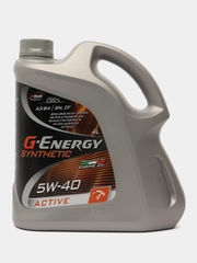Масло моторное, G-Energy Synthetic Active 5W-40, API SN/CF