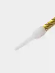 Золотой свечи для торта, 10 штук
