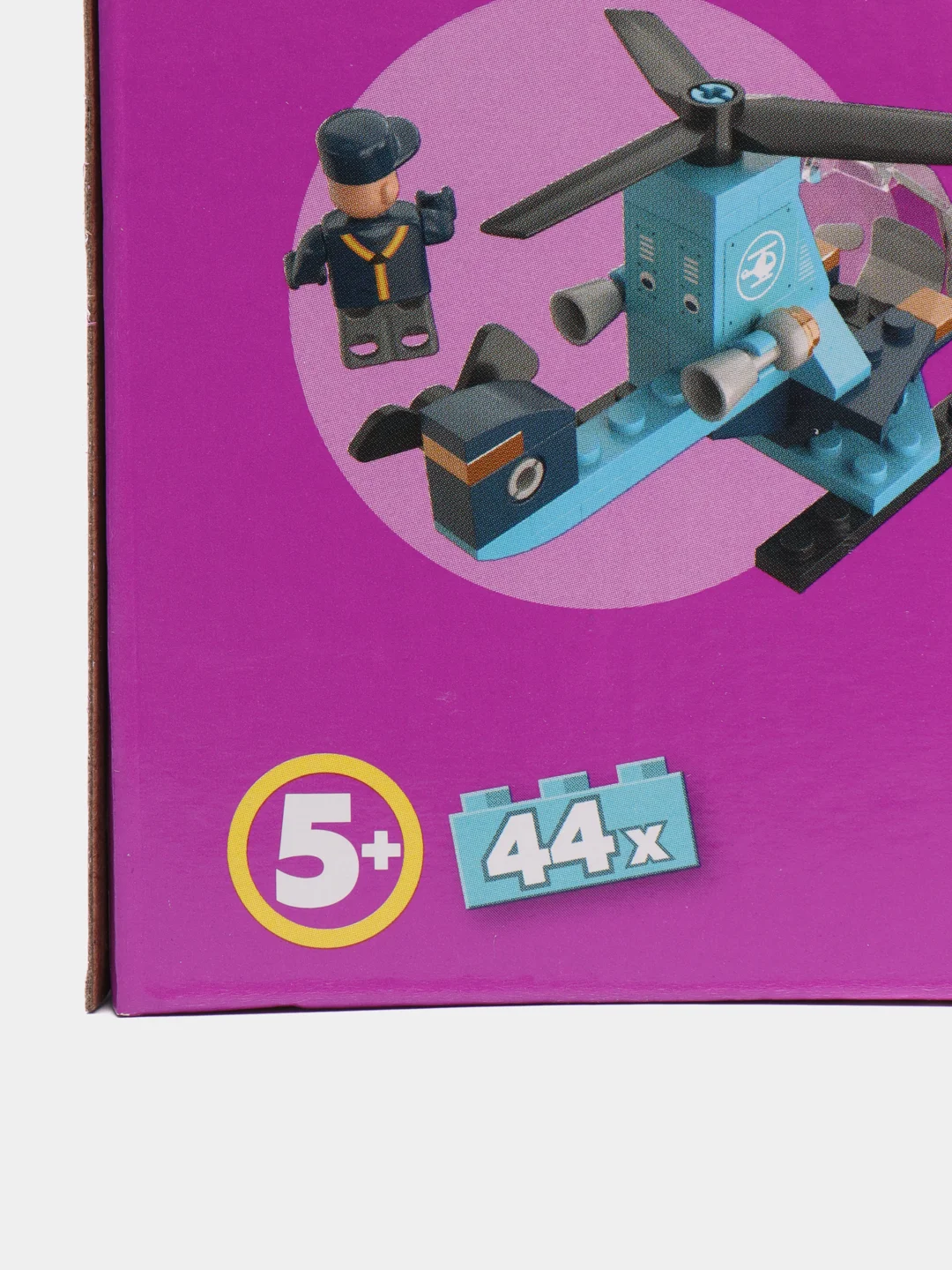 Конструктор Вертолет 44 детали Kids bricks