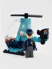 Конструктор Вертолет 44 детали Kids bricks