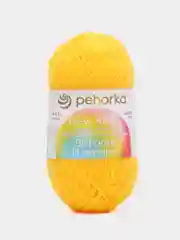 Желтый пряжа Пехорка "Детская новинка", акрил, 50 г, 200 м