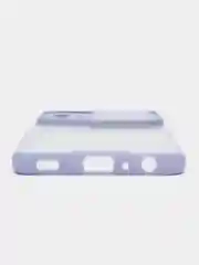 Лавандовый чехол для Samsung Galaxy A52 с защитой камеры, прозрачный