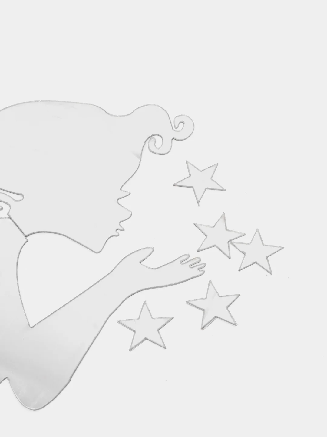 Зеркальные наклейки для интерьера, зеркала самоклеющиеся декоративные