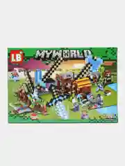 Розовый конструктор My World Орудия, совместимо с лего (LEGO)