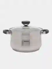 Кастрюля, 3.9 л, нержавеющая сталь, Wellfort, 4000087196