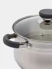 Кастрюля, 3.9 л, нержавеющая сталь, Wellfort, 4000087196