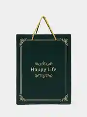Зеленый набор столовой посуды Happy Life, подарочный на 4 персоны (8 предметов)