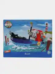 Конструктор "Лодка", 118 деталей, Kids Bricks, 10000007962