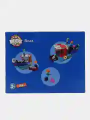 Конструктор "Лодка", 118 деталей, Kids Bricks, 10000007962
