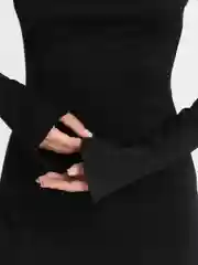 Черный платье черное  женское