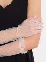 Перчатки свадебные