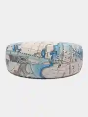 Футляр-хлопушка объёмный для больших очков ГЕОГРАФИЯ 16*7*7см