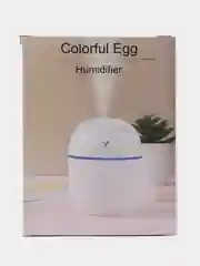 Розовый увлажнитель воздуха с подсветкой, 220 мл Colorfull Egg