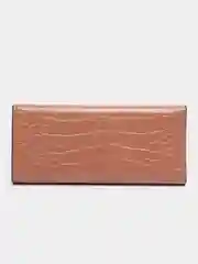 Бежевый кошелек женский, экокожа