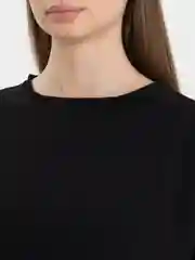 Черный женский костюм брючный летний легкий  сингапур, с брюками палаццо,комплект двойка