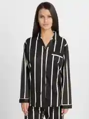 Угольный пижама женская, хлопковая, домашний костюм