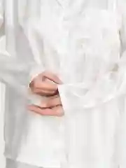 Белый женская пижама из искусственного шёлка