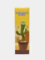 Лавандовый игрушка танцующий и поющий повторюшка "Кактус"