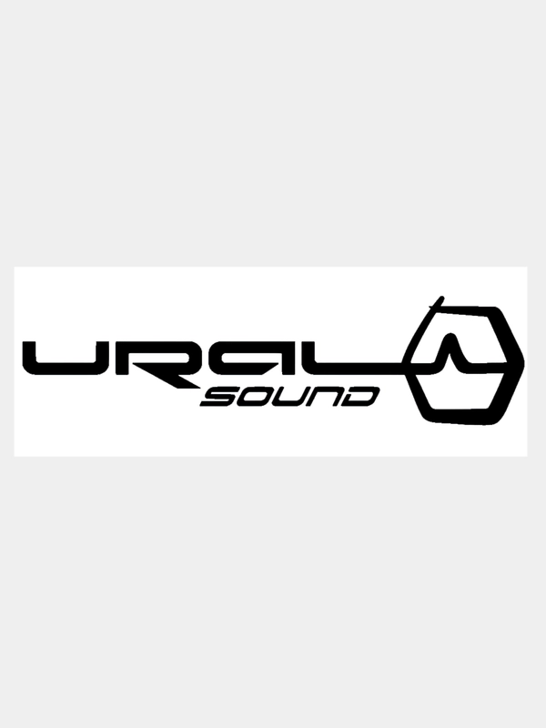 Наклейка на авто / машину / стекло "URAL Sound - УРАЛ ", 25 х 6 см