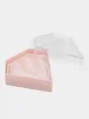 Розовый хайлайтер для лица сухой