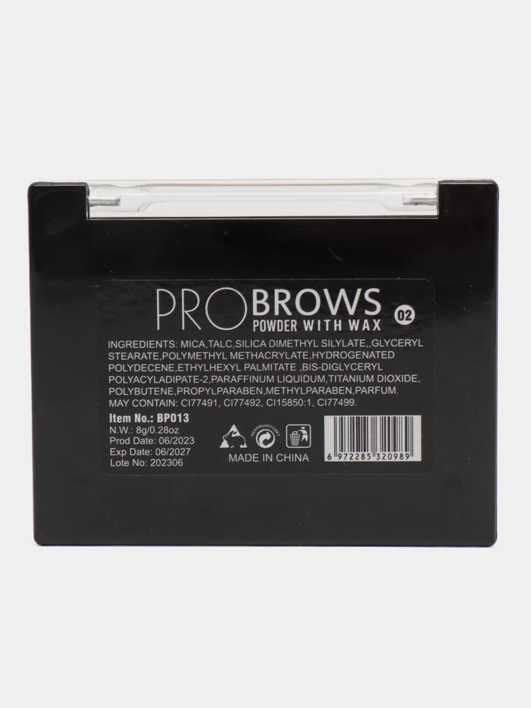 Тени для бровей DoDo Girl Pro Brows