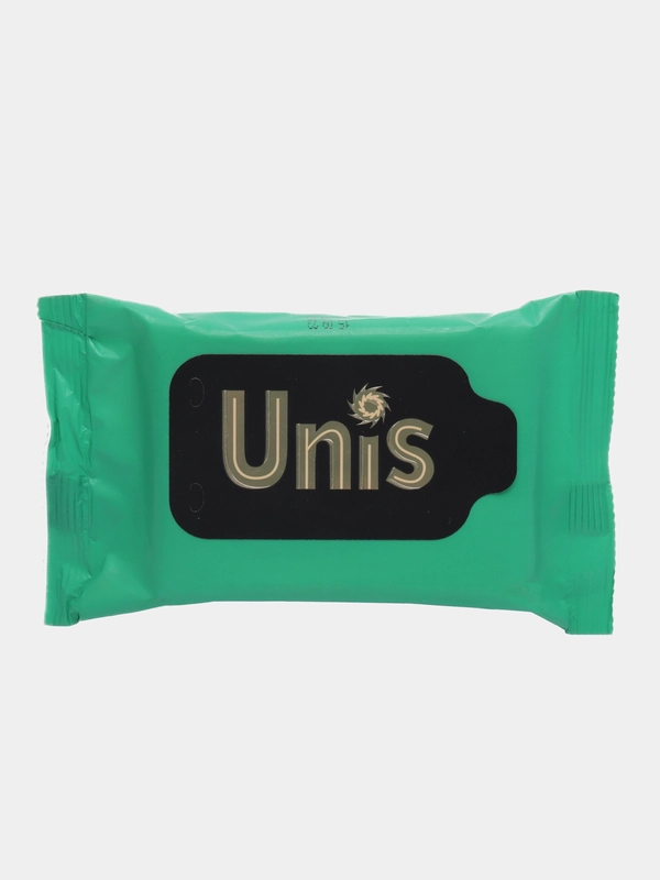 Салфетки влажные ТМ Unis антибактериальные Perfume Green (15 салфеток)