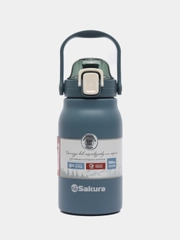 Термобутылка  Sakura 2в1 (0,9) TM-02-900BL с труб. океан