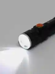 Черный фонарь светодиодный карманный,ручной, походный
