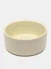 Миска керамическая для собак SCRUFFS "Icon Dog Food", кремовая, 19х19х8см, 1600мл