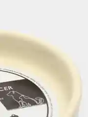 Миска для мелких пород собак и кошек SCRUFFS "Icon Soucer", кремовая, 13х13х3см, 200мл